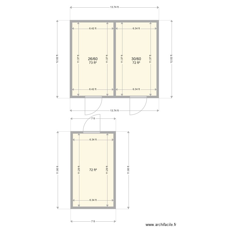 Labofine. Plan de 0 pièce et 0 m2