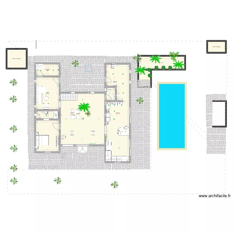 KHAZOUA avril 2022. Plan de 