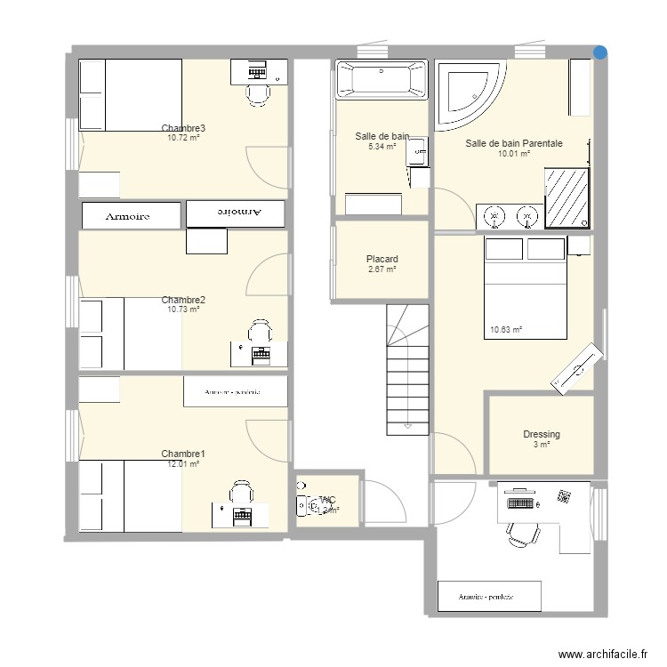 Dream house 1. Plan de 0 pièce et 0 m2