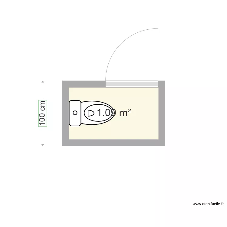 wc1. Plan de 0 pièce et 0 m2 wc1. Plan de 0 pièce et 0 m2