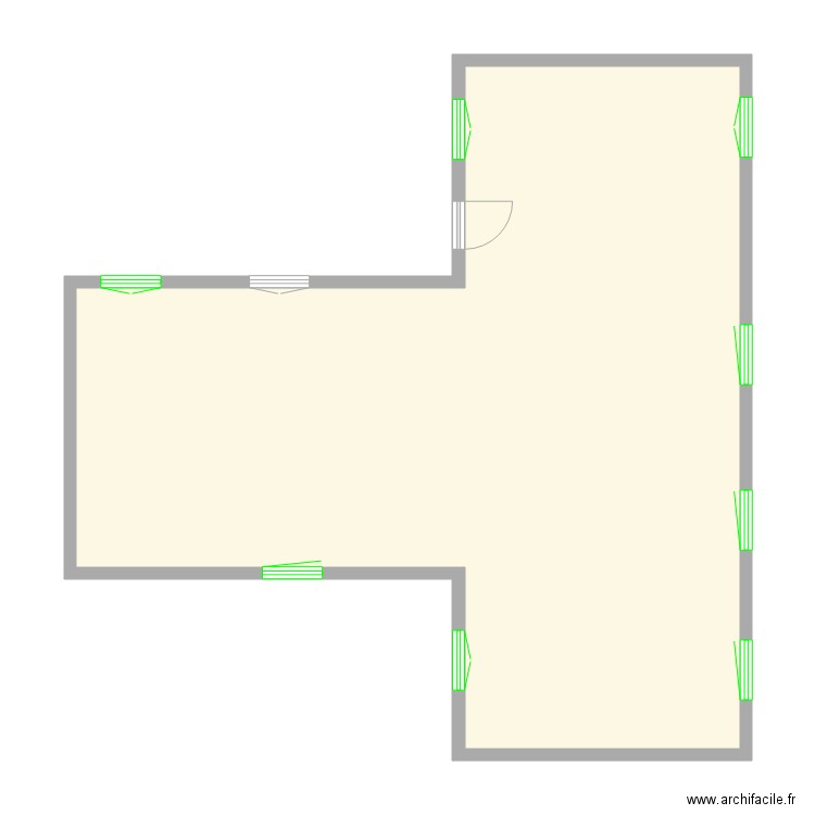 plan situation menuiseries. Plan de 0 pièce et 0 m2