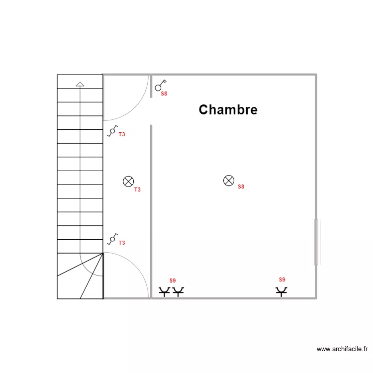 chambre.2. Plan de 
