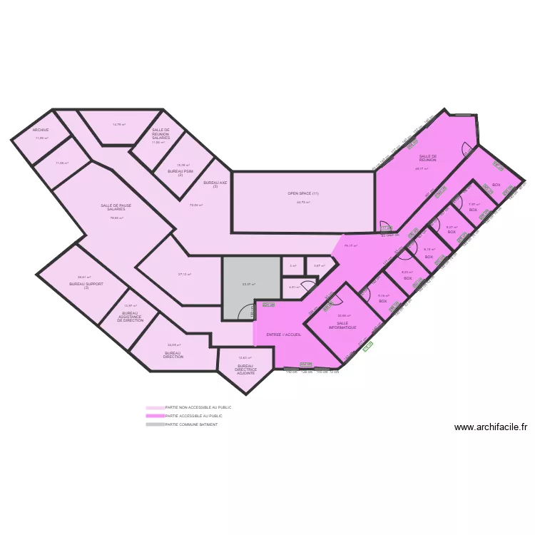 RCH 95 AVANT TRAVAUX. Plan de RCH 95 AVANT TRAVAUX. Plan de