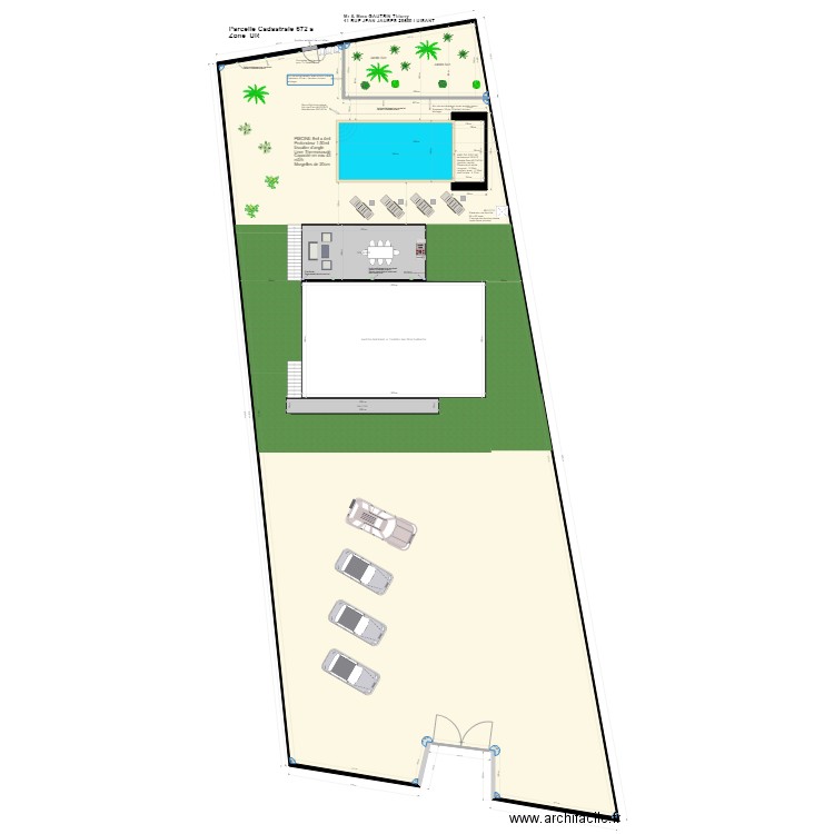 MAISON THIERRY FABIENNE PLAN N 16. Plan de 0 pièce et 0 m2