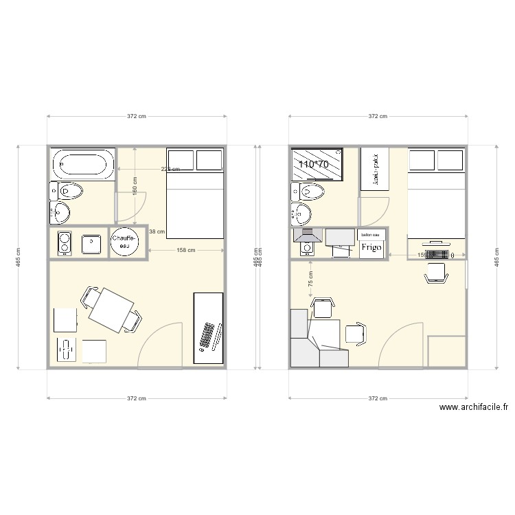 cliscouet. Plan de 0 pièce et 0 m2