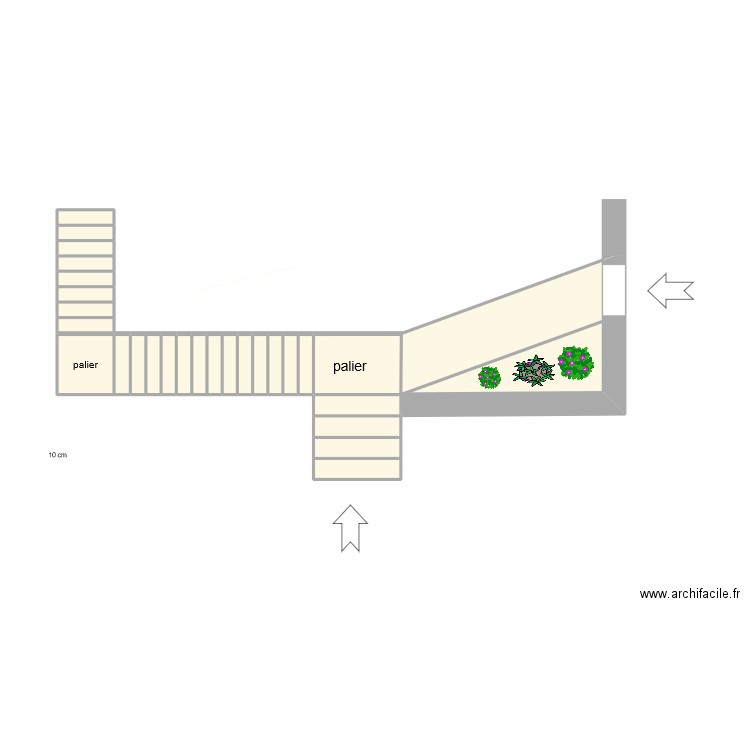 cimetiere. Plan de 26 pièces et 10 m2