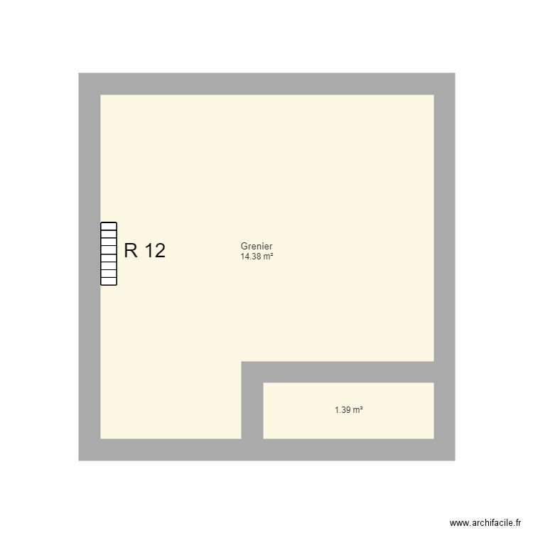 Grenier HAUTEQUEST. Plan de 0 pièce et 0 m2