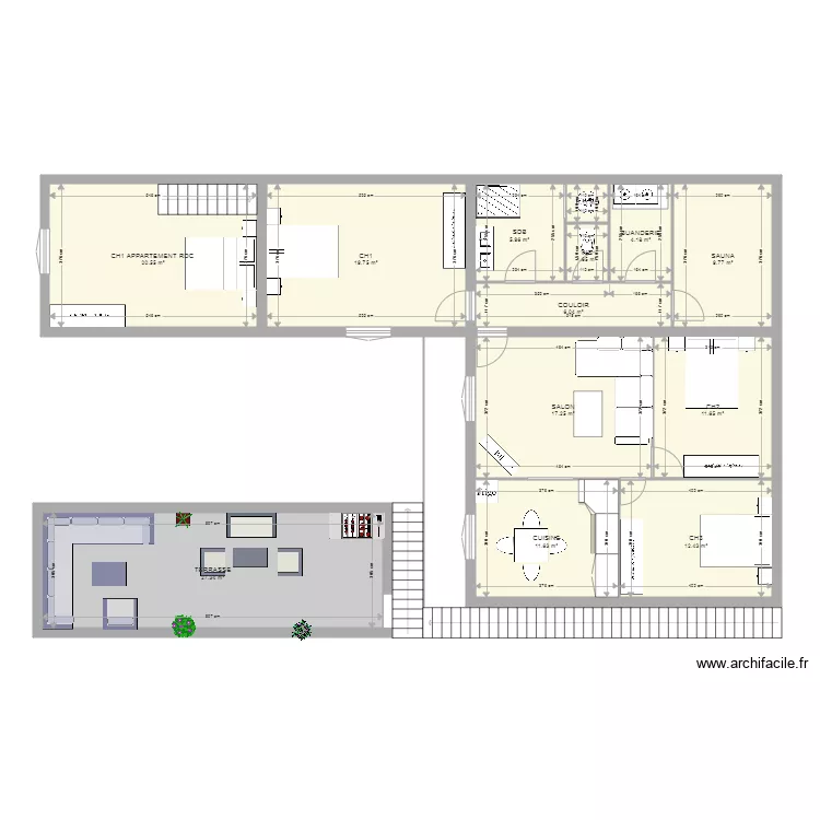 BASSE GRANGE 1. Plan de 