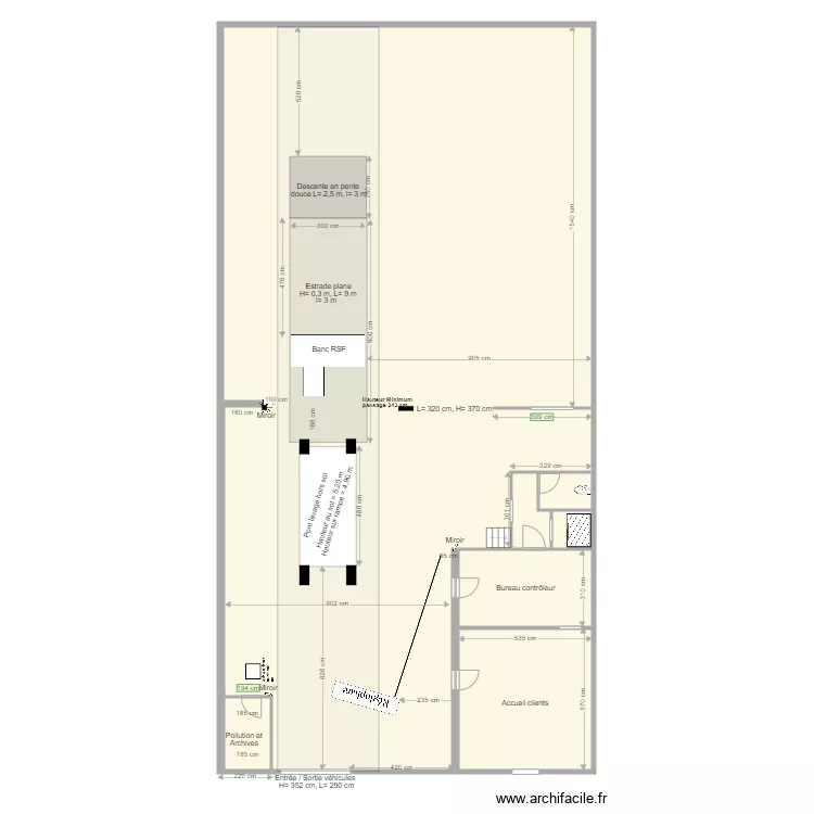 CCT VL ALENCON. Plan de 