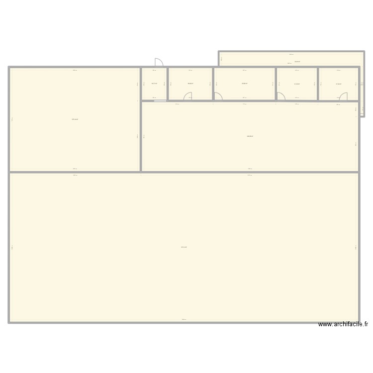 Giranaux 02/06/23. Plan de 9 pièces et 1163 m2