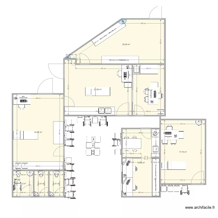 Saint Luc 2. Plan de 