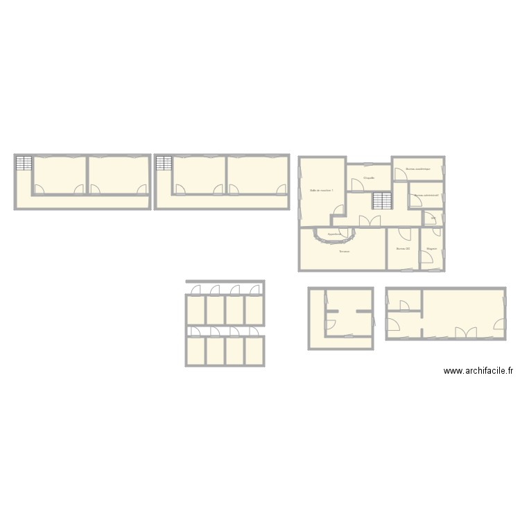 isic 2. Plan de 0 pièce et 0 m2