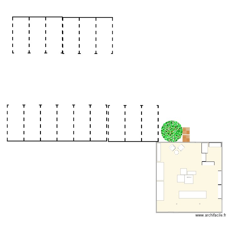 serre accueil. Plan de 0 pièce et 0 m2