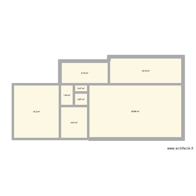 Stelvenrb. Plan de 8 pièces et 67 m2