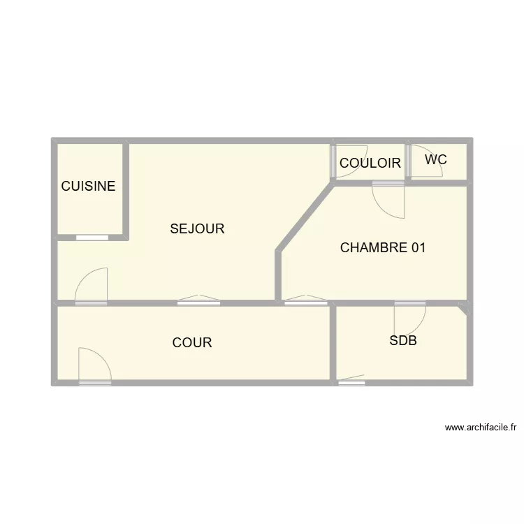 PLAN RDC APPART 02 GAUCHE BON ENFANT AM. Plan de 