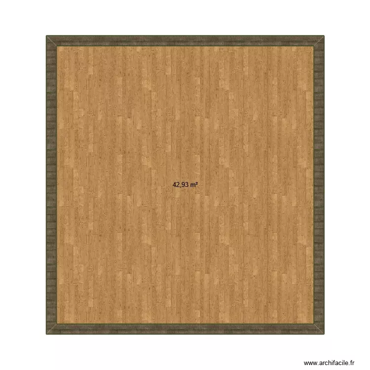 grenier. Plan de 1 Pièce et 43 m² grenier. Plan de 1 Pièce et 43 m²