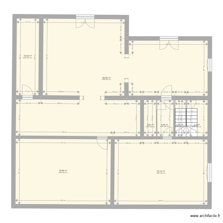 RDJ. Plan de 0 pièce et 0 m2