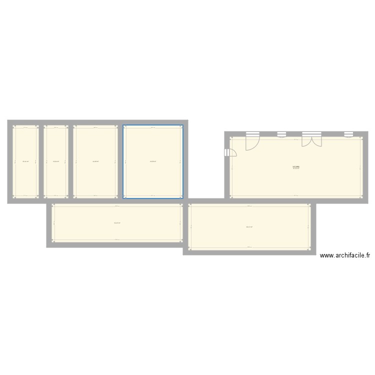 Ancienne maison ensemble. Plan de 0 pièce et 0 m2