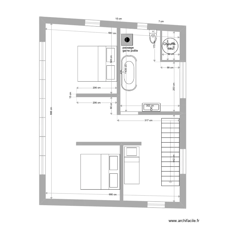 Ardeche ETAGE. Plan de Ardeche ETAGE. Plan de