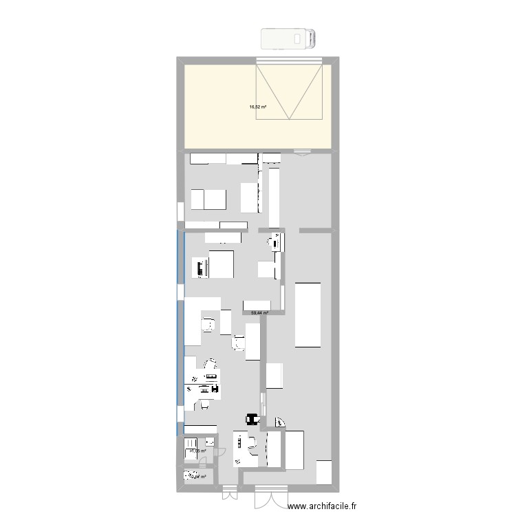 difeurev. Plan de 0 pièce et 0 m2