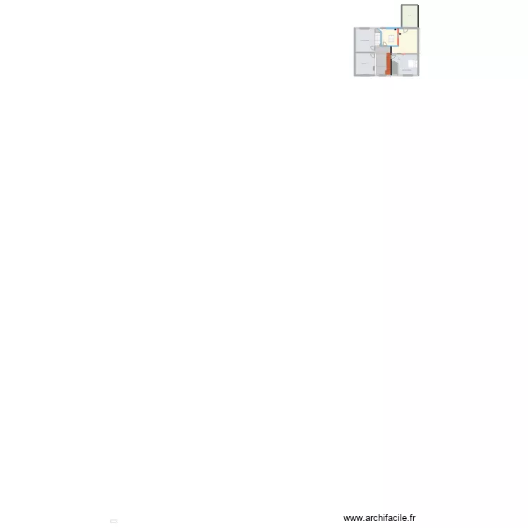 ETAGE GASPARD YUTZ REVU . Plan de 