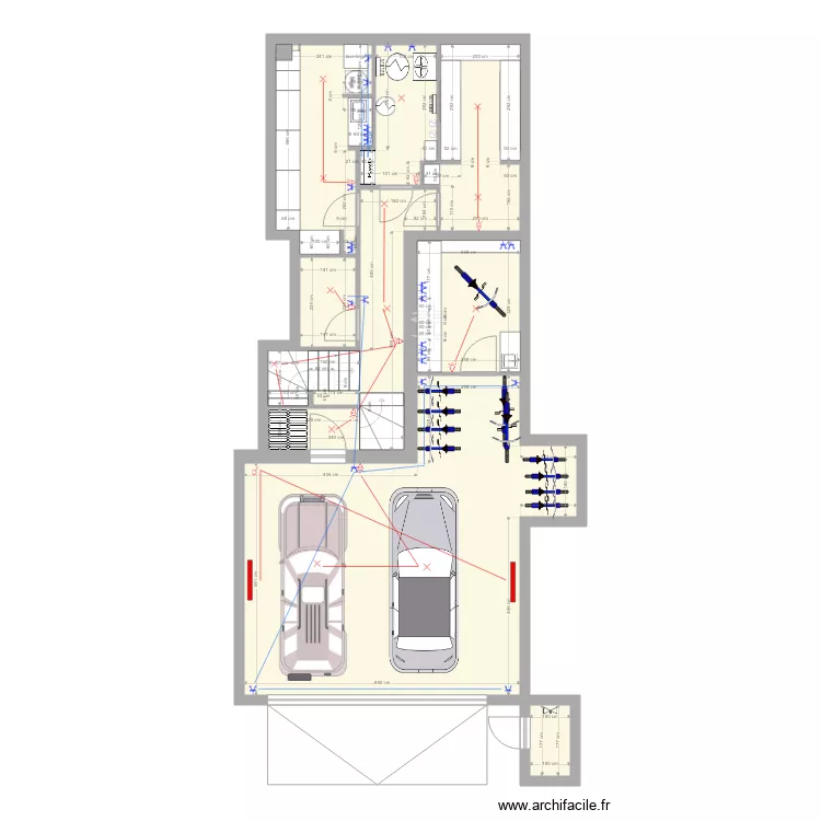 sous sol final test. Plan de 