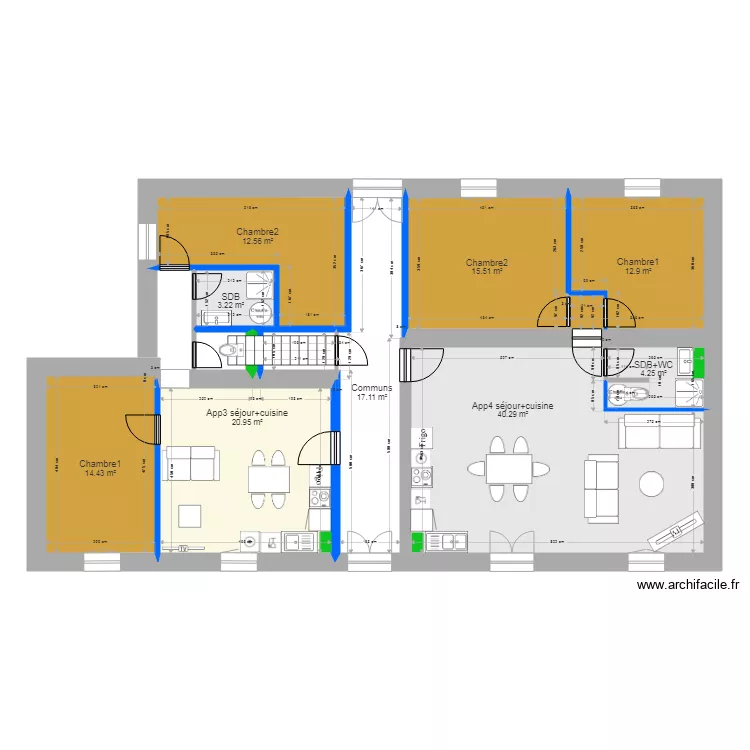 Projet 4 app R1. Plan de 