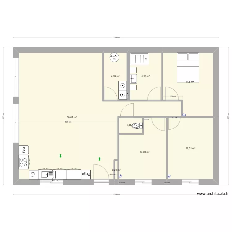 Maison Champey. Plan de 
