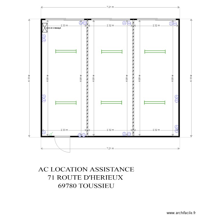 cartier générale frère . Plan de 0 pièce et 0 m2