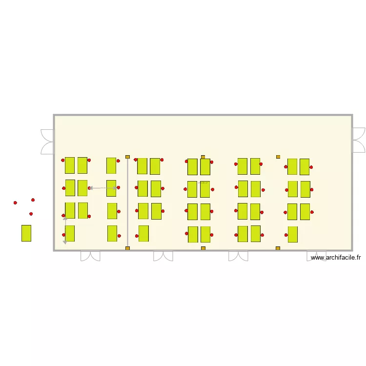 Plan table COVID. Plan de 