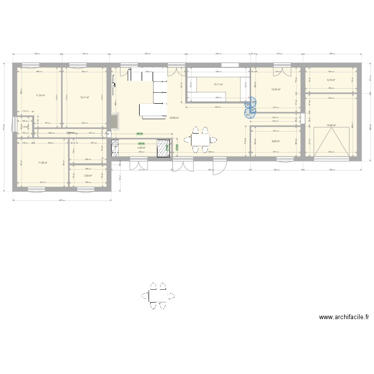 maison 3. Plan de 0 pièce et 0 m2