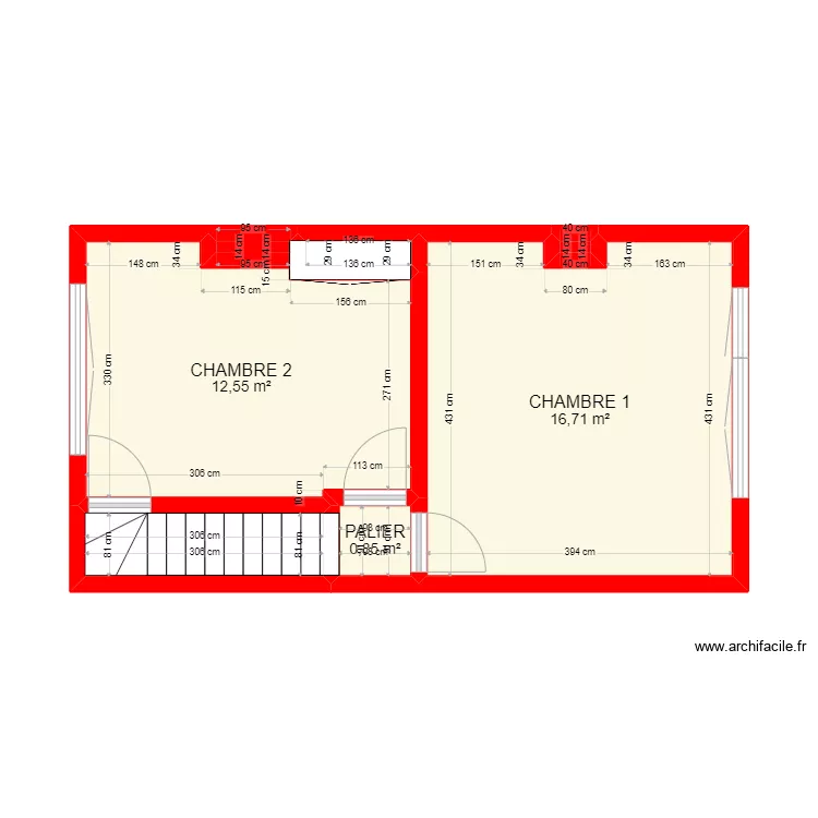 BI12257 - 1er ETAGE. Plan de BI12257 - 1er ETAGE. Plan de