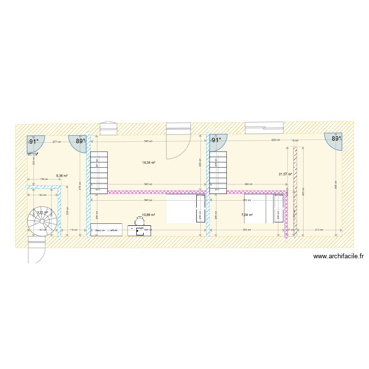 Braud étage Nord 3. Plan de 0 pièce et 0 m2 Braud étage Nord 3. Plan de 0 pièce et 0 m2