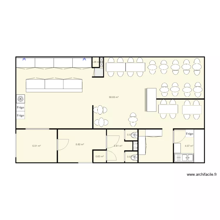 poivre et sel. Plan de 