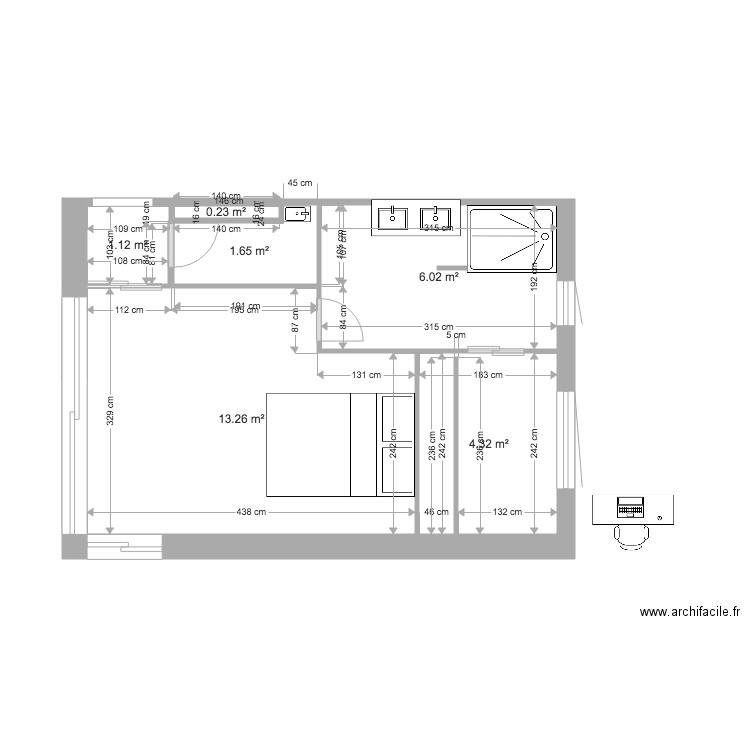 ecokit 32 rectangulaire revu 2. Plan de 0 pièce et 0 m2