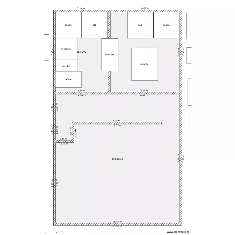 spa ham saun. Plan de spa ham saun. Plan de