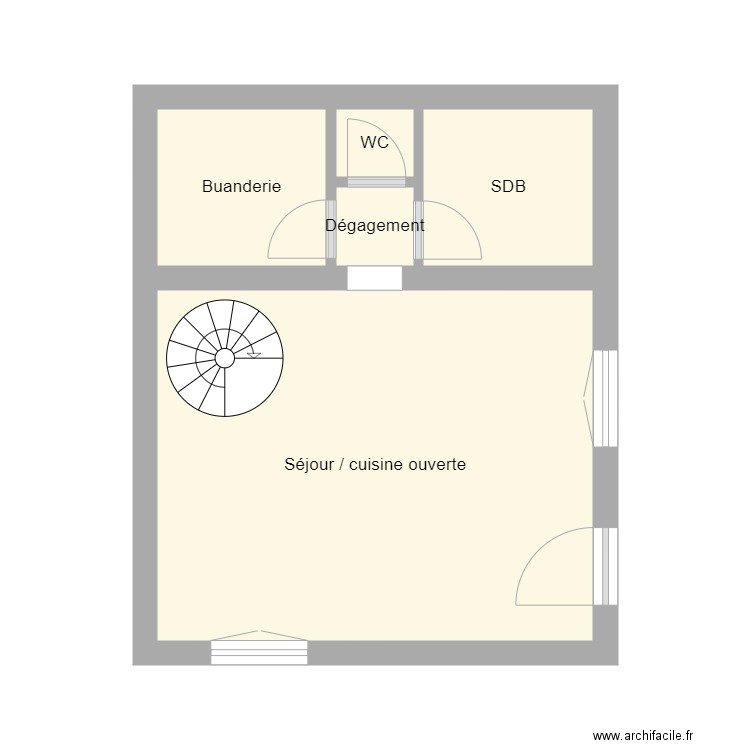 MARTIN RDC. Plan de 0 pièce et 0 m2