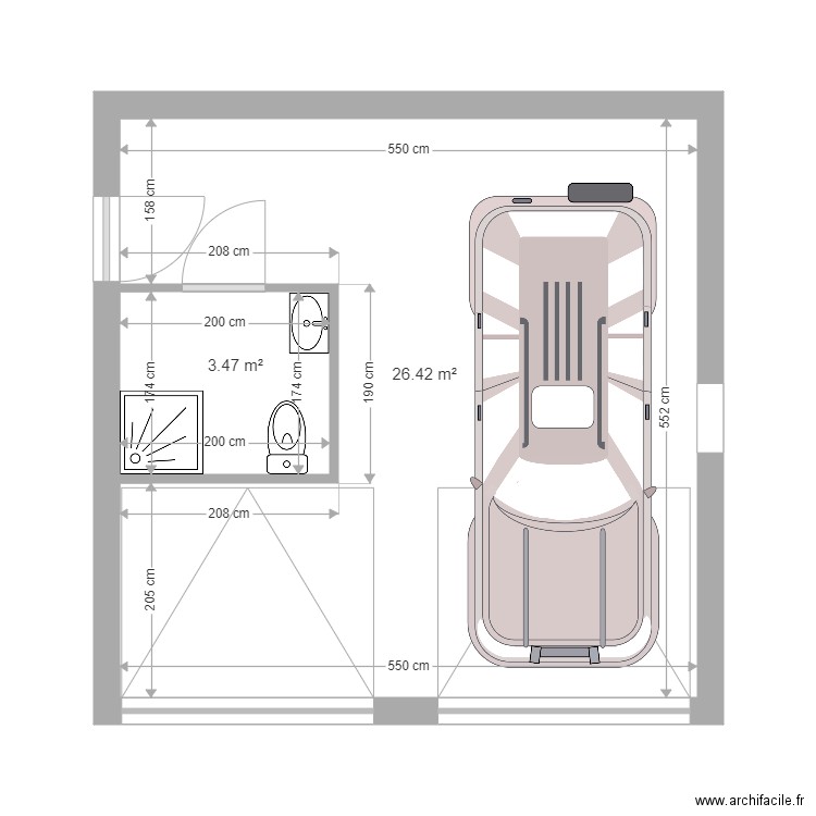 Petit Projet garage. Plan de 0 pièce et 0 m2