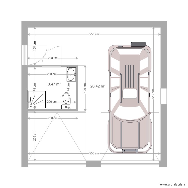 Petit Projet garage. Plan de 0 pièce et 0 m2