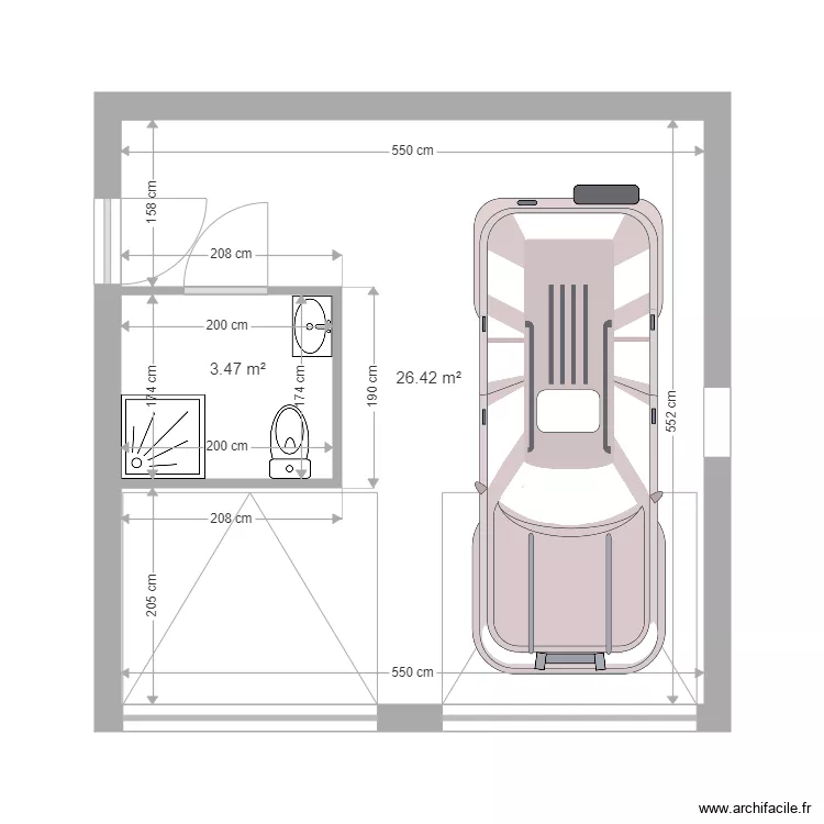 Petit Projet garage. Plan de 