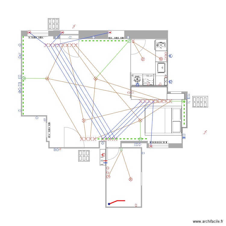 Molerova  lumière. Plan de 0 pièce et 0 m2