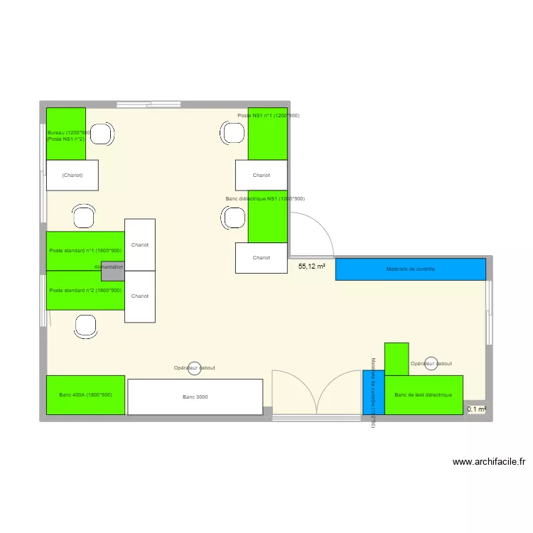5S Contr&ocirc;le V4. Plan de 