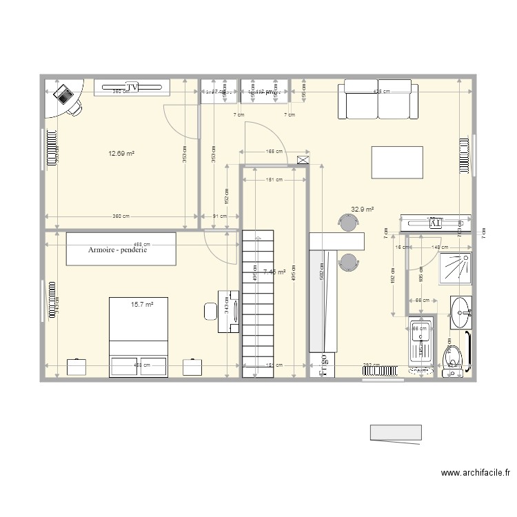 maison donna 2. Plan de 0 pièce et 0 m2