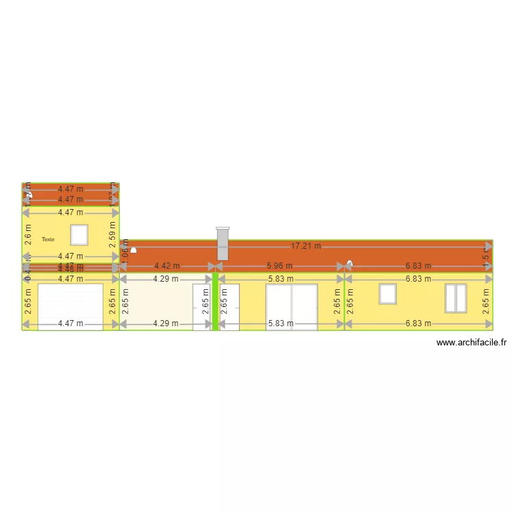 MAISON CRIS 3. Plan de 