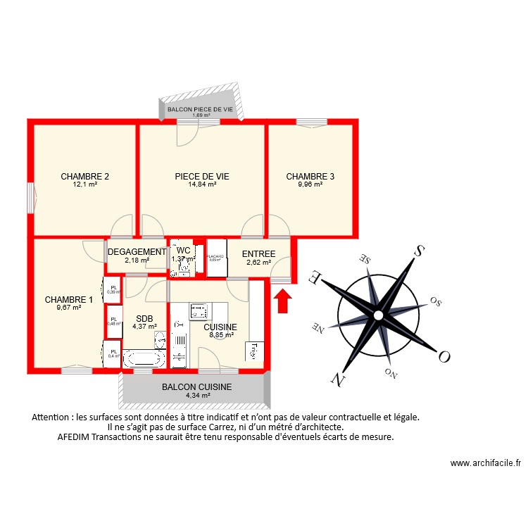 BI 7590. Plan de 0 pièce et 0 m2