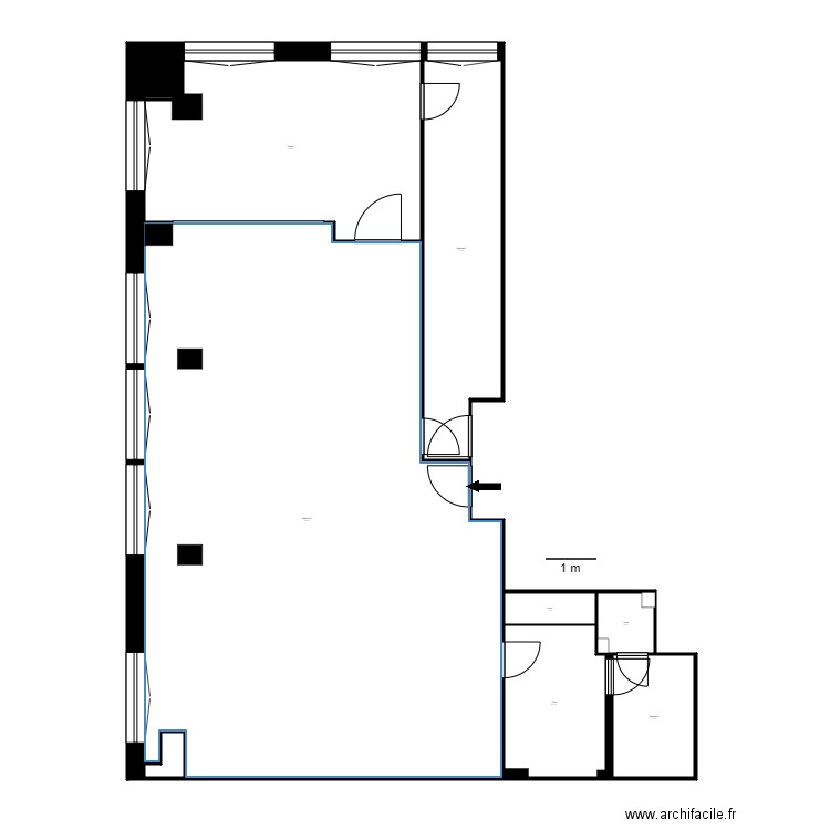 LOCAL PLANTA 1 EC ATLAS. Plan de 0 pièce et 0 m2