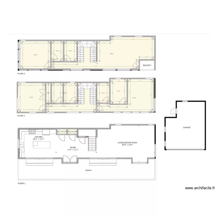 Parents house. Plan de 