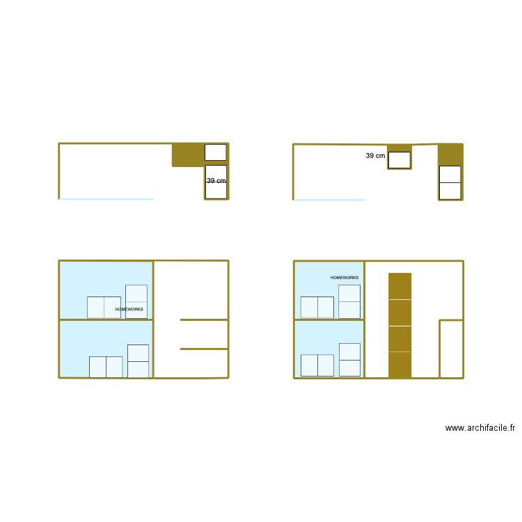 STAND HOMEWORKS. Plan de 0 pièce et 0 m2