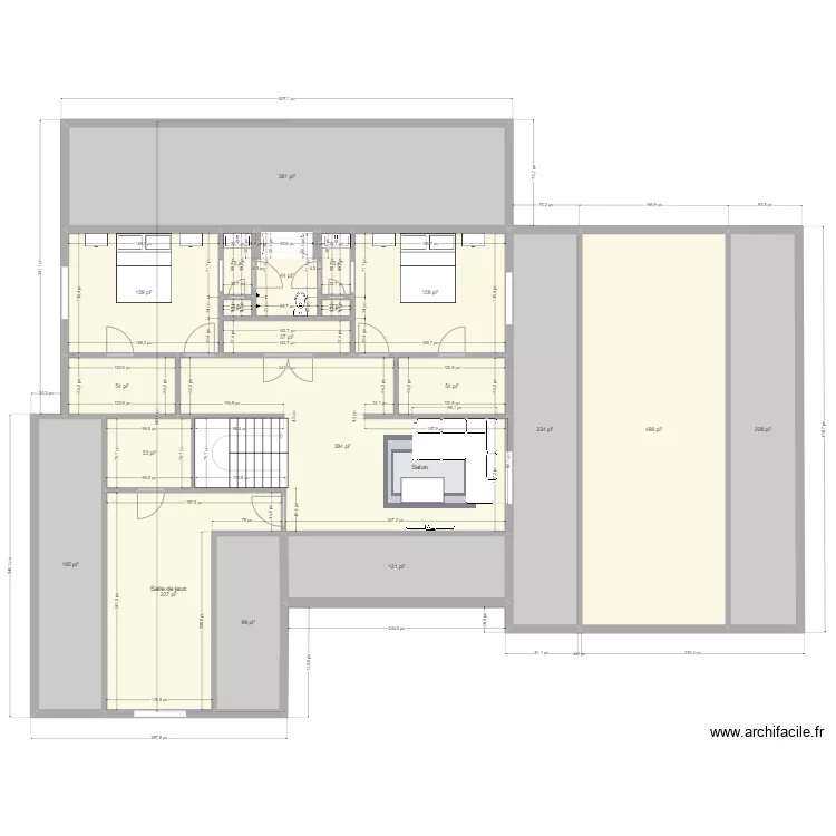 etage 3. Plan de 