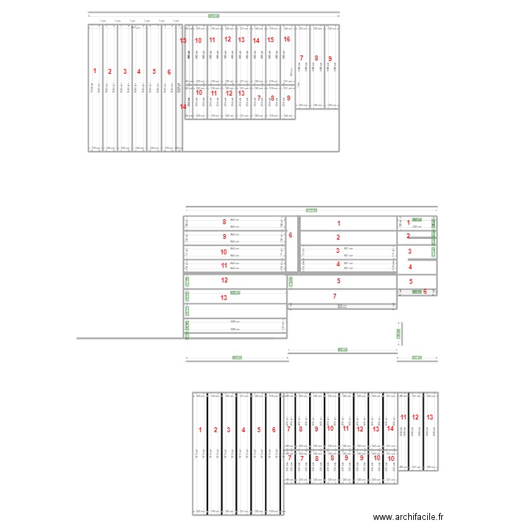 LAINE DE ROCHE. Plan de 55 pièces et 420 m2